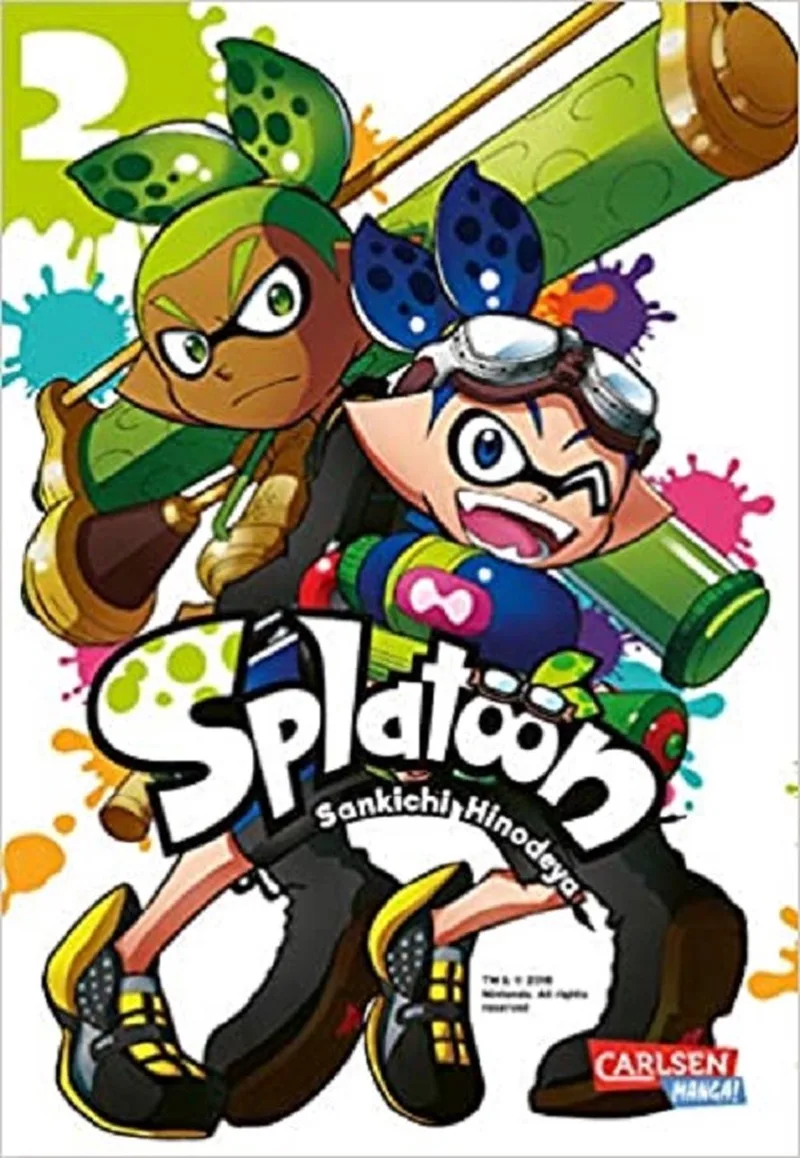 Splatoon 2 de Carlsen – photo du livre