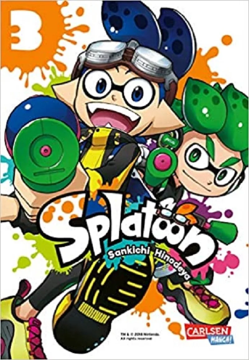 Splatoon 3 von Carlsen – Buchfoto