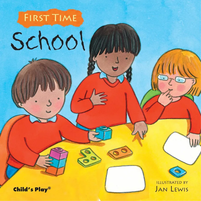 First Time School von Child's Play – Buchfoto