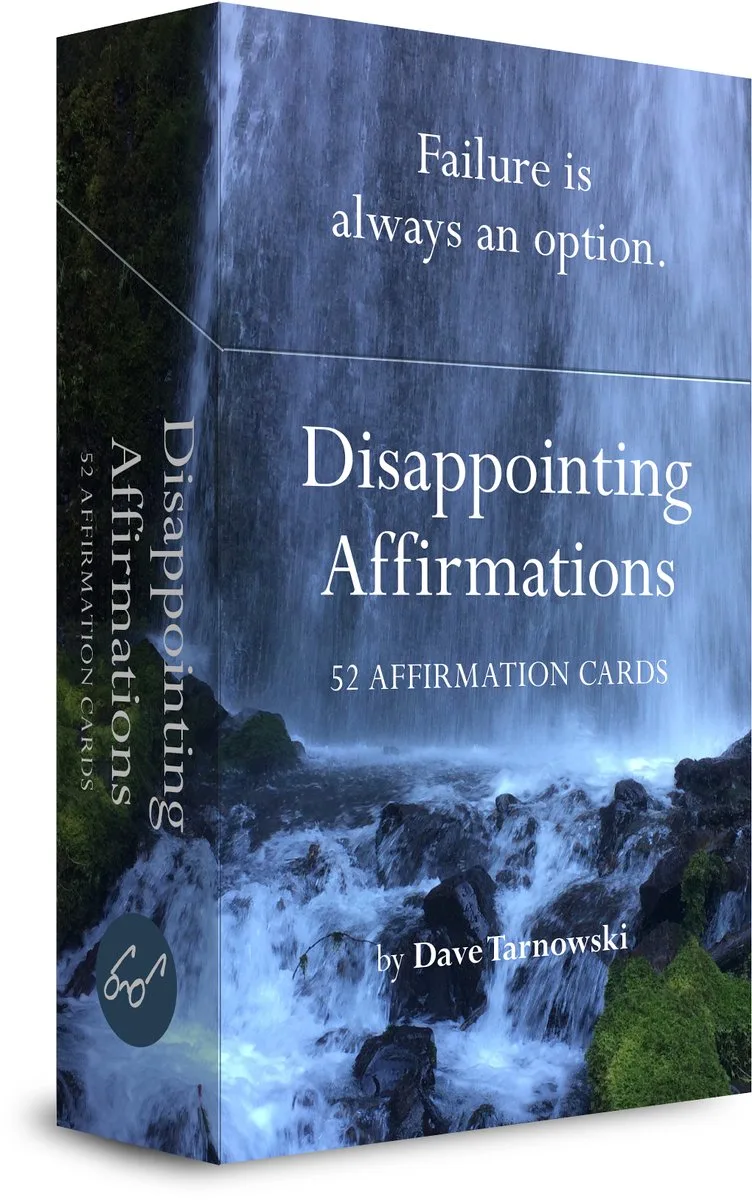 Disappointing Affirmations- Disappointing Affirmations Deck van Chronicle Books – boekfoto