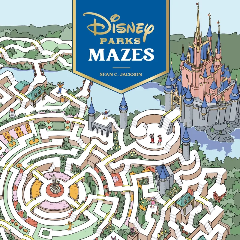 Disney Parks Mazes fra Chronicle Books – billede af bogen