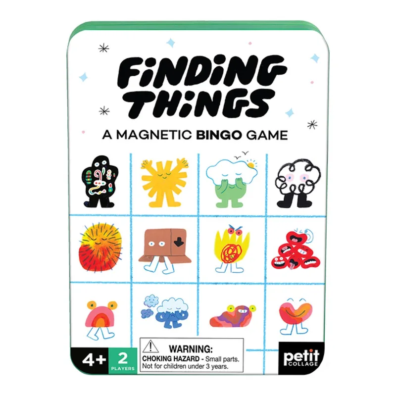 Finding Things Bingo fra Chronicle Books – billede af bogen