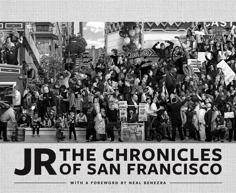 JR The chronicles of San Francisco - JR von Chronicle Books – Buchfoto