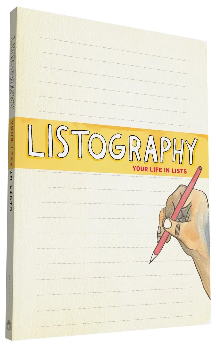 Listography Journal von Chronicle Books – Buchfoto