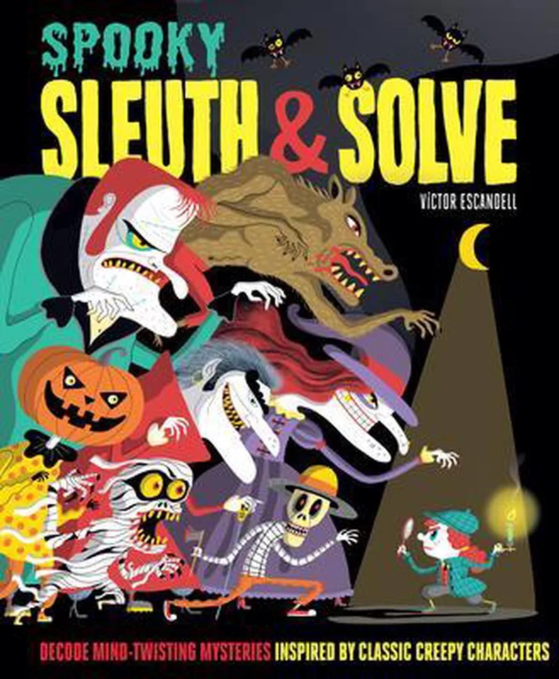 Sleuth & Solve: Spooky fra Chronicle Books – billede af bogen
