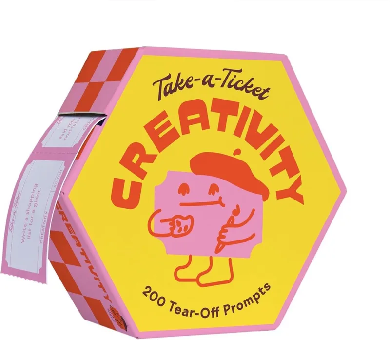 Take-a-Ticket: Creativity fra Chronicle Books – billede af bogen