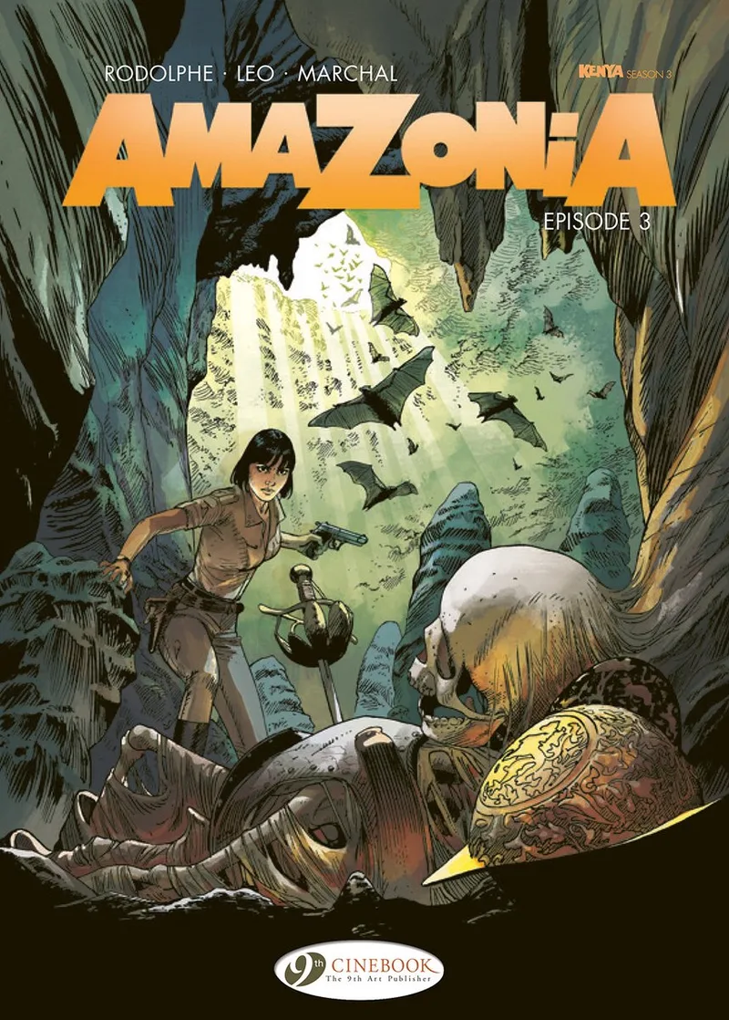 Amazonia Vol. 3 från Cinebook – bokbild
