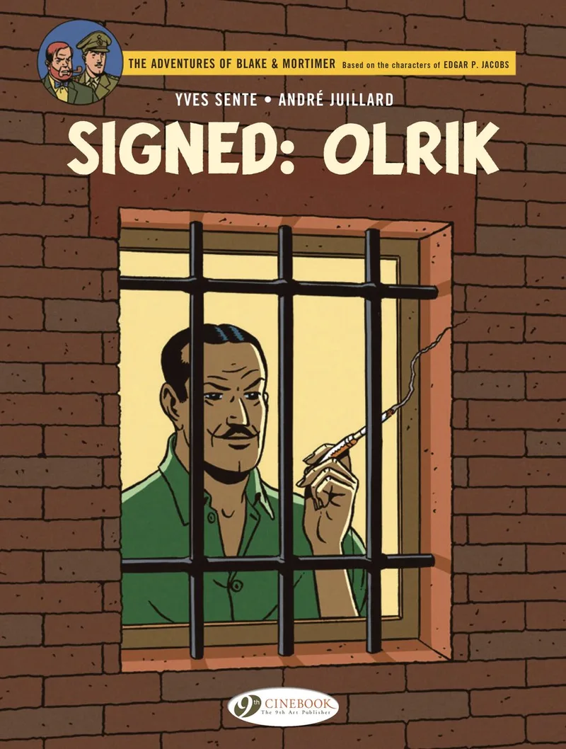 Blake & Mortimer- Signed: Olrik von Cinebook – Buchfoto