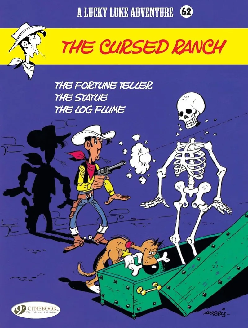 Cursed Ranch von Cinebook – Buchfoto