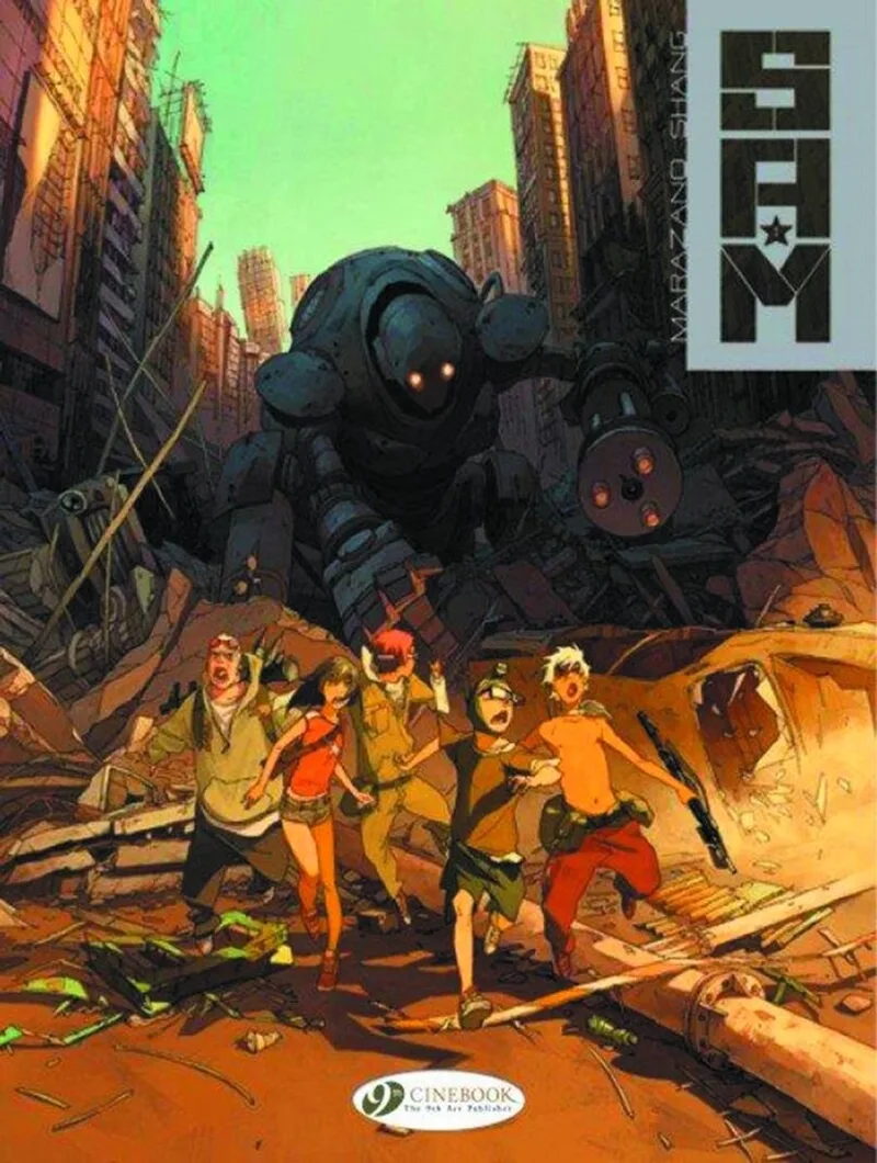 Sam Vol.1 After Man von Cinebook – Buchfoto