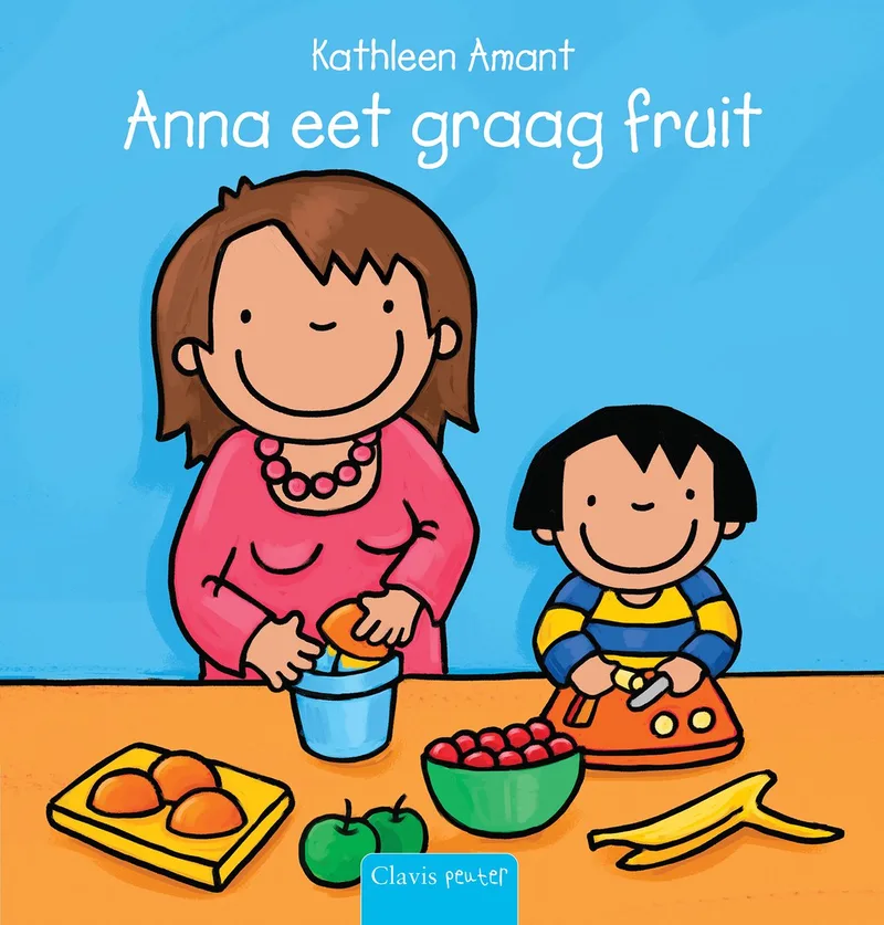 Anna - Anna eet graag fruit van Clavis – boekfoto