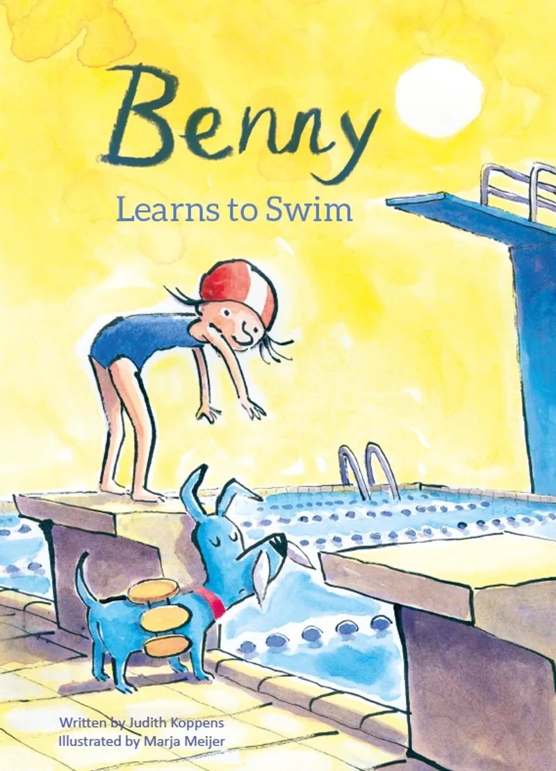 Benny learns to swim von Clavis – Buchfoto
