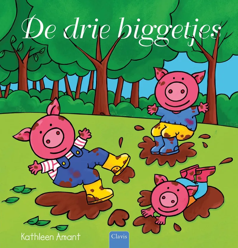 De drie biggetjes von Clavis – Buchfoto