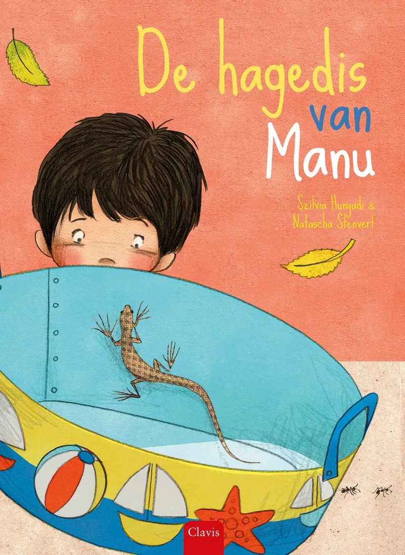 De hagedis van Manu van Clavis – boekfoto