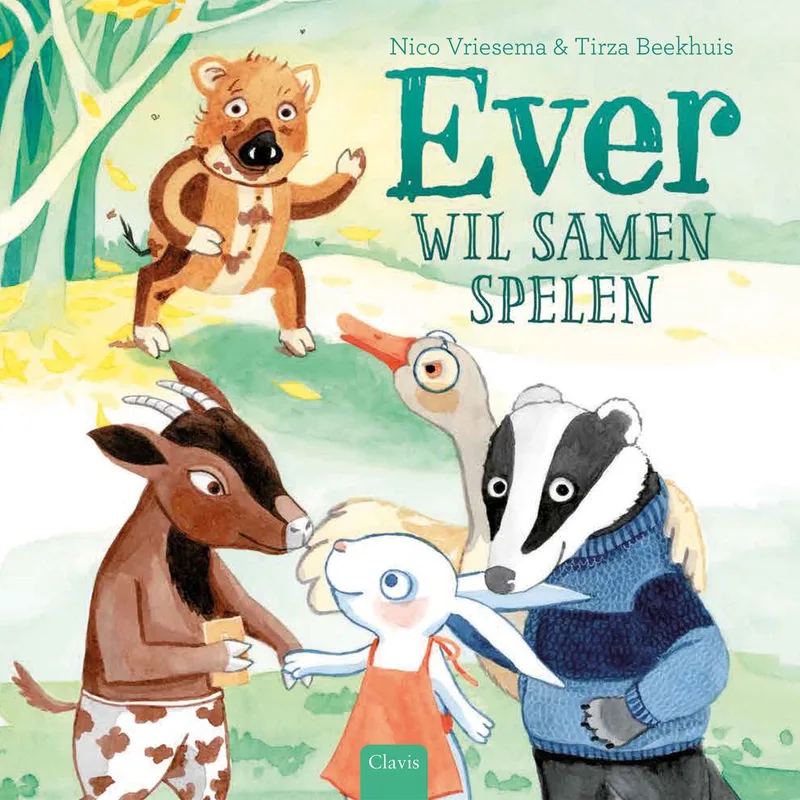 Ever wil samen spelen fra Clavis – billede af bogen