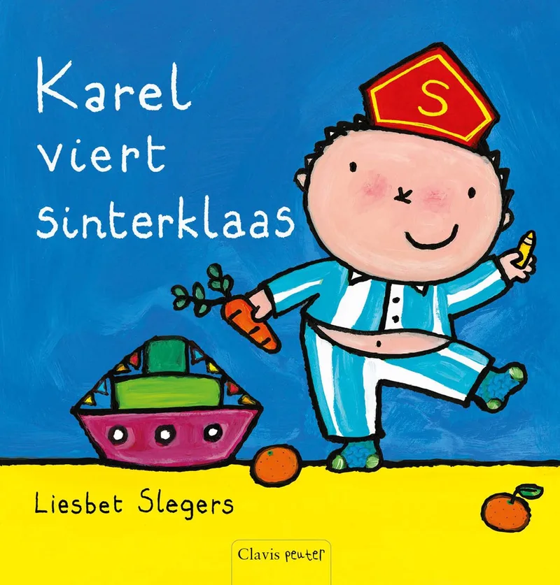 Karel viert sinterklaas von Clavis – Buchfoto