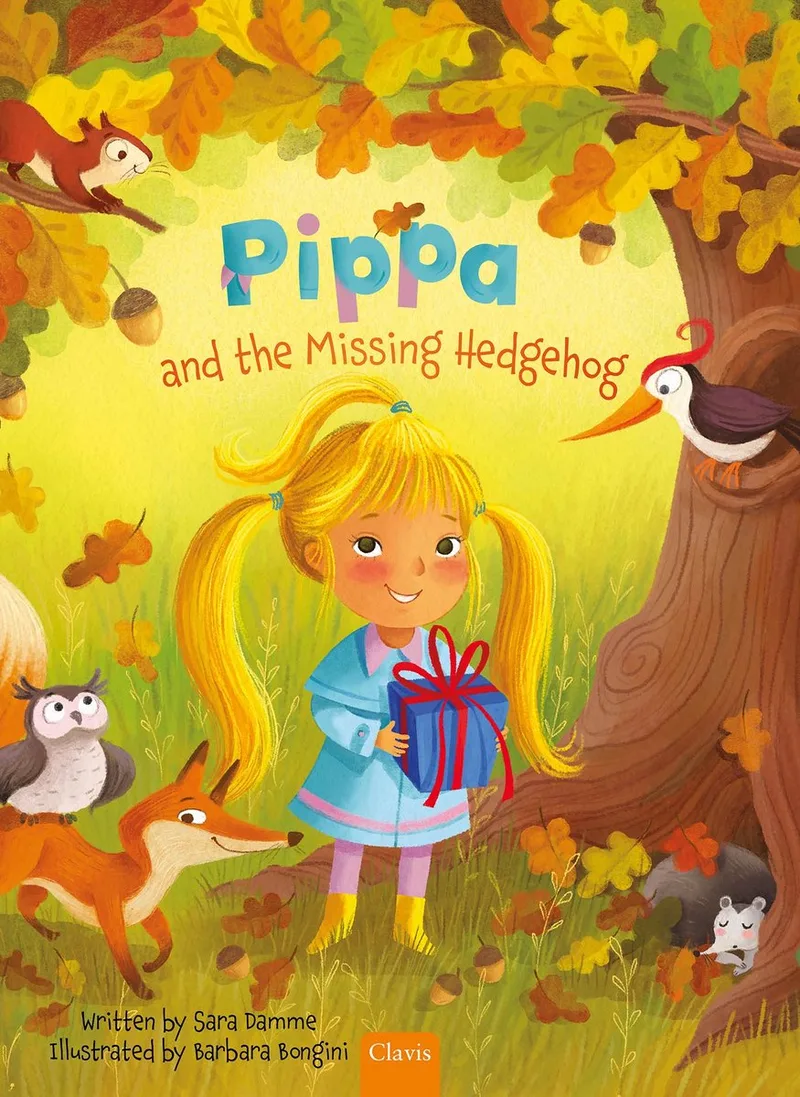 Pippa and the Missing Hedgehog fra Clavis – billede af bogen