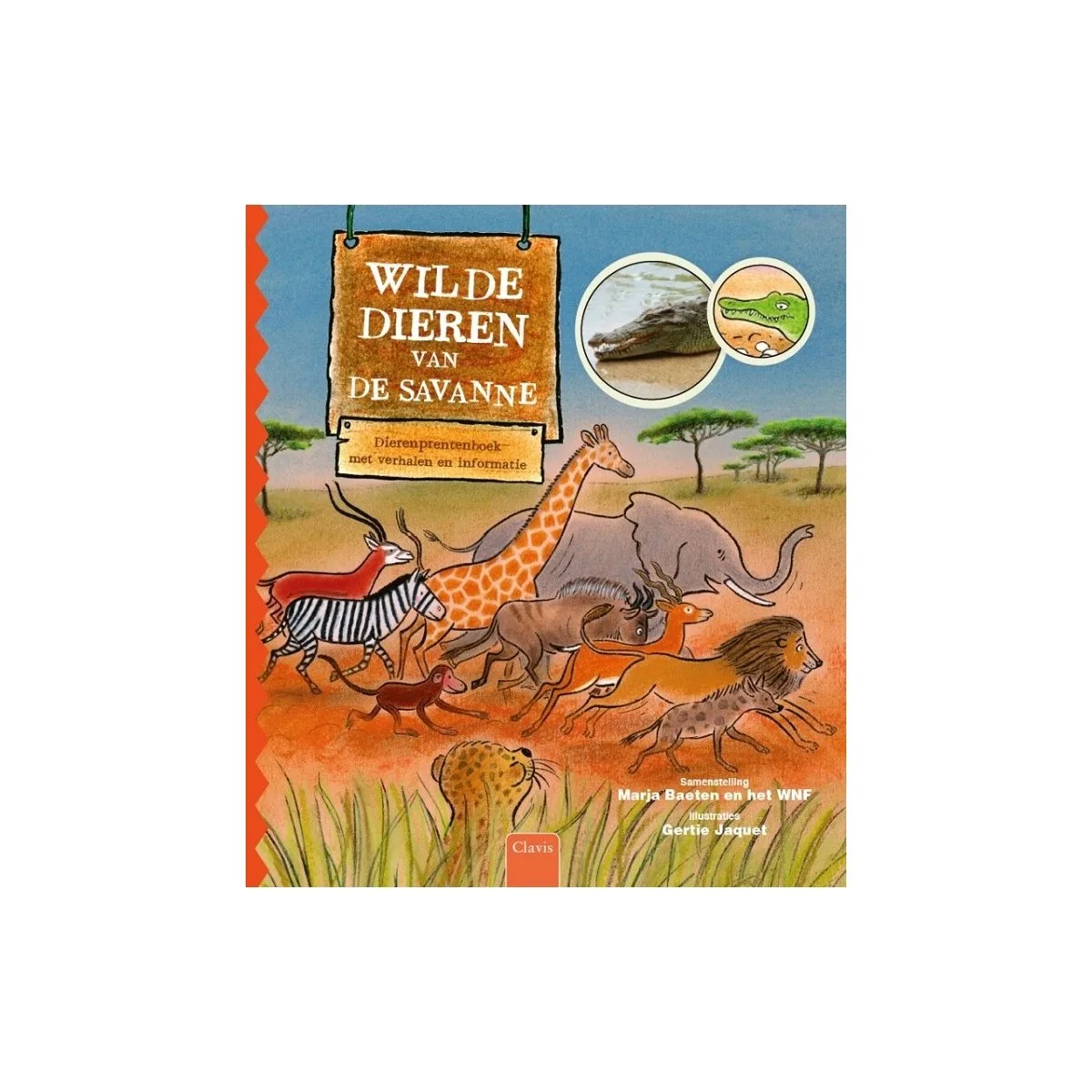Wilde dieren van de savanne von Clavis – Buchfoto