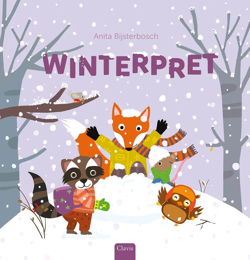 Winterpret van Clavis – boekfoto