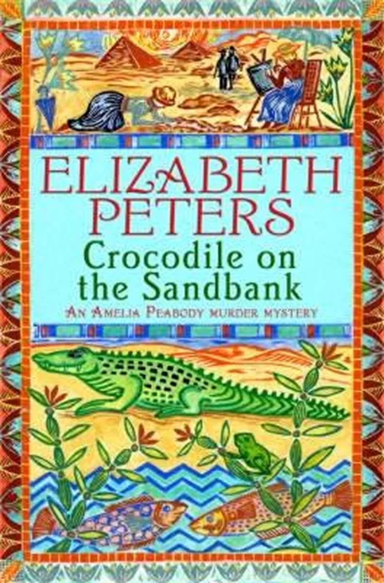 Crocodile On The Sandbank von Constable – Buchfoto