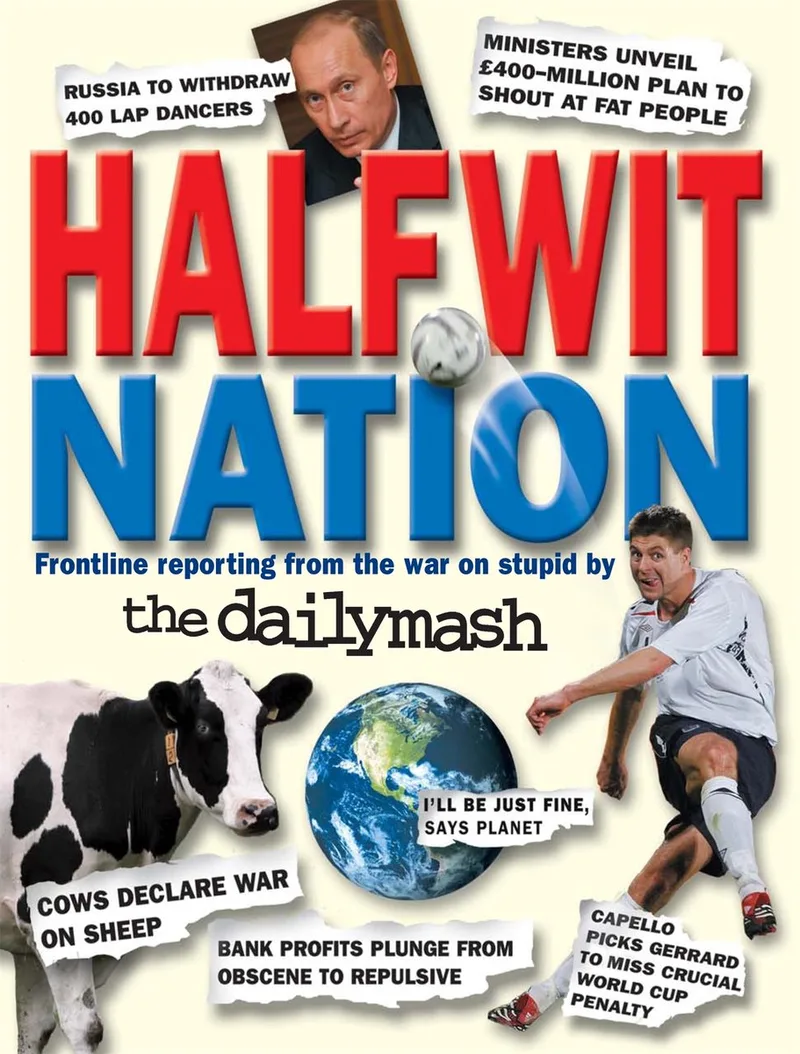 Halfwit Nation från Constable – bokbild