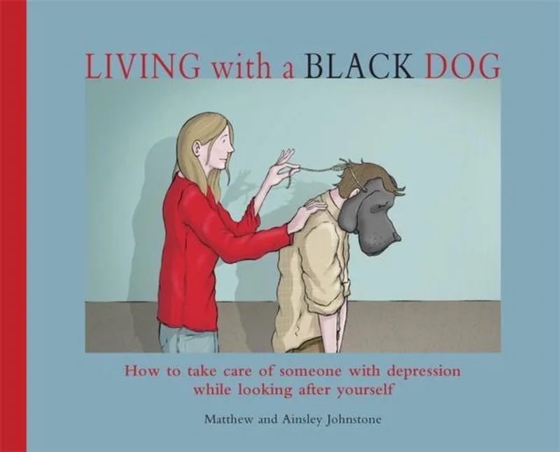 Living With A Black Dog von Constable – Buchfoto