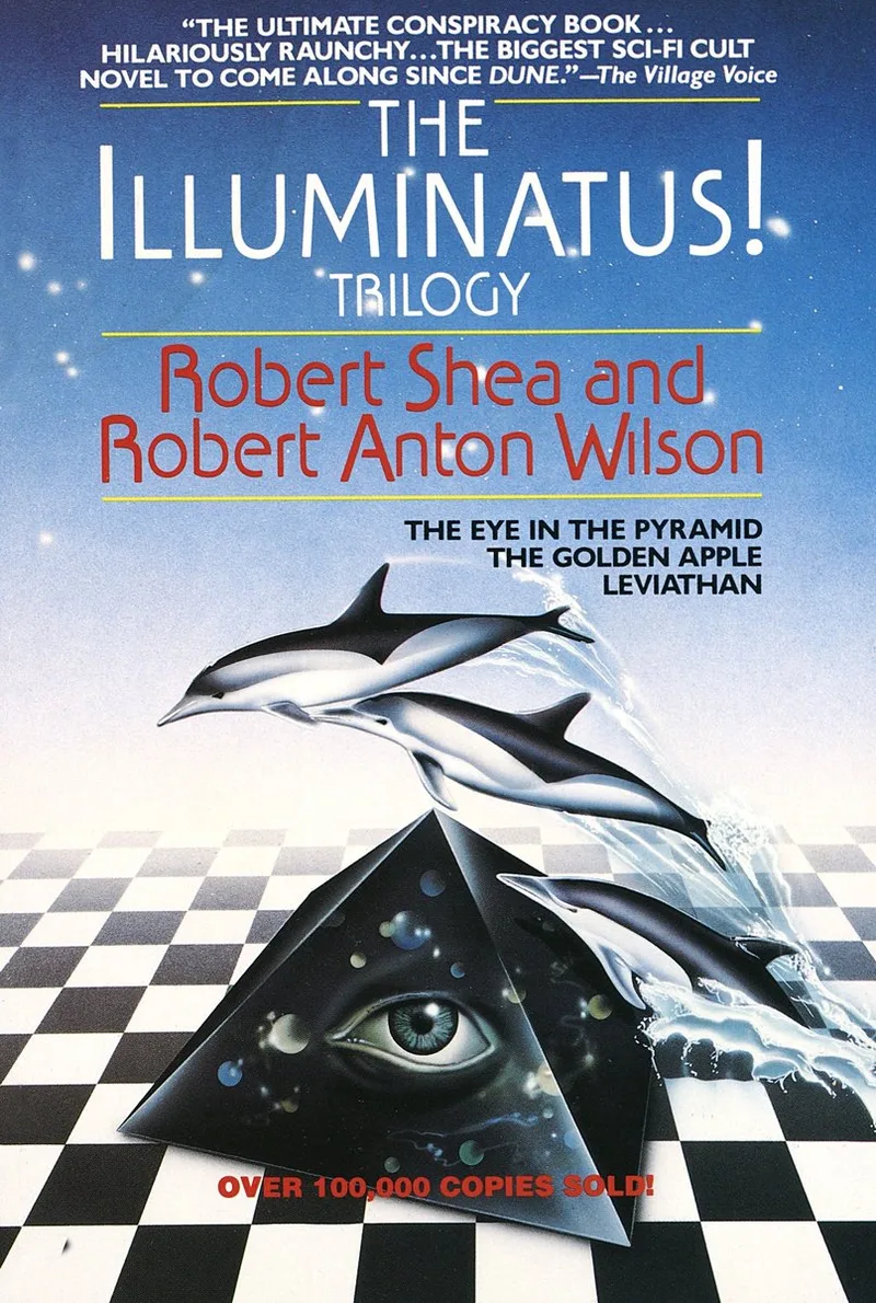 The Illuminatus! Trilogy van Constable – boekfoto