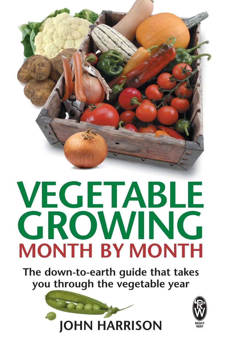Vegetable Growing Month by Month van Constable – boekfoto