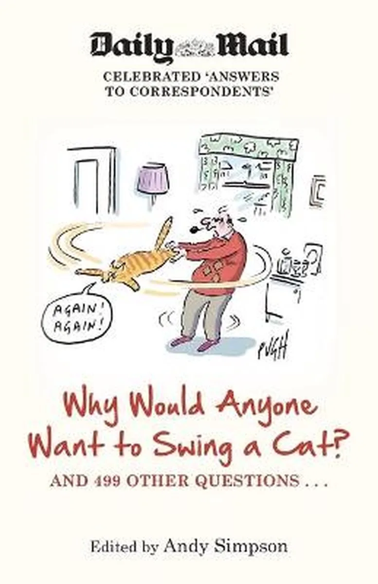 Why Would Anyone Want To Swing A Cat? fra Constable – billede af bogen