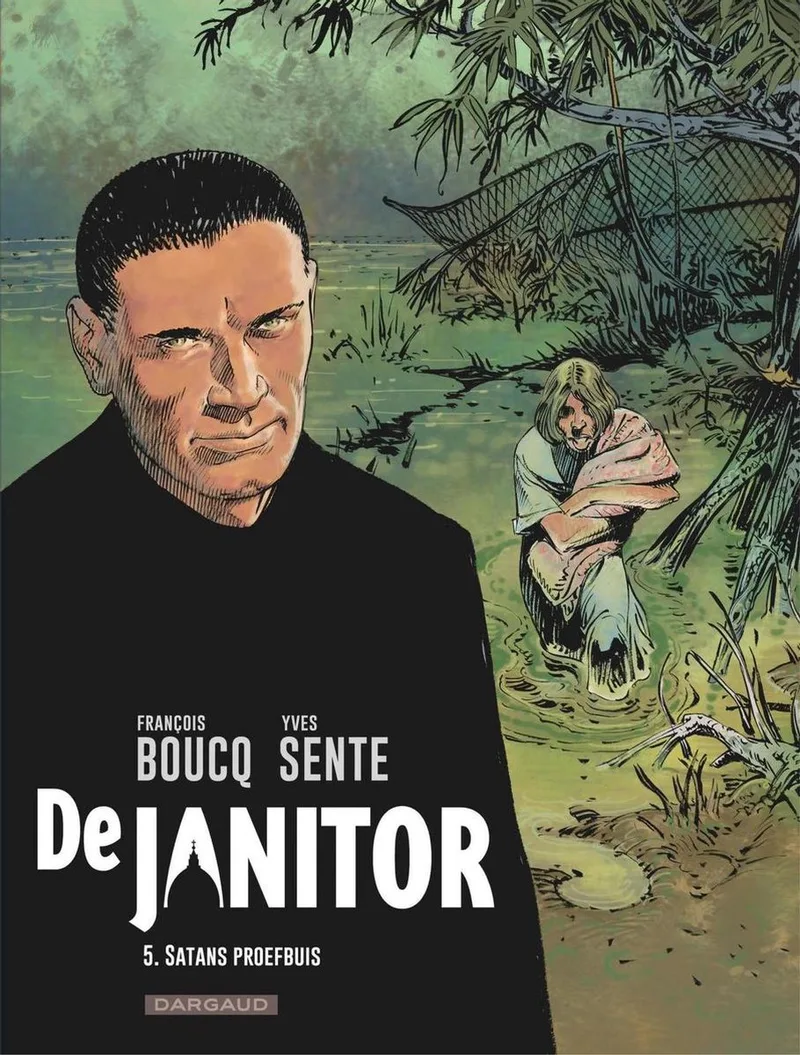 De Janitor 5 - Satans proefbuis von Dargaud – Buchfoto