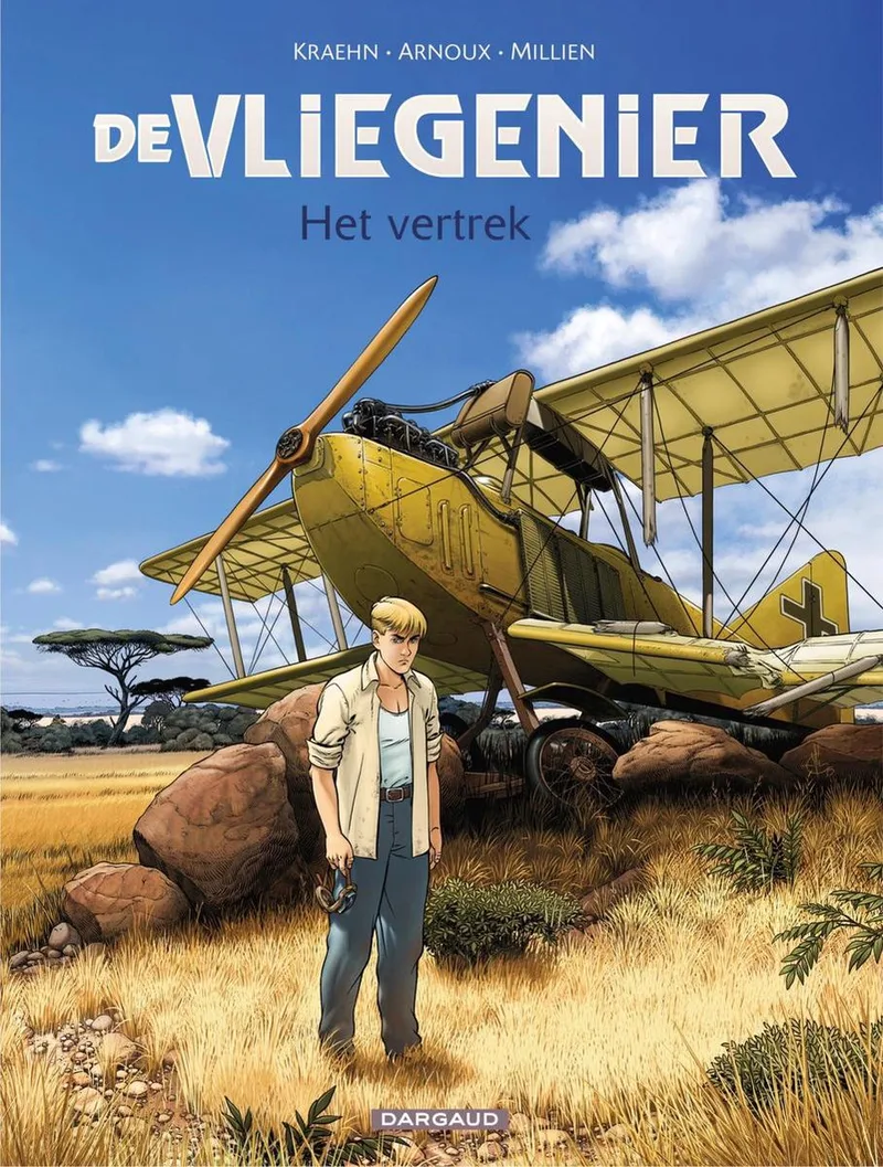 De Vliegenier 1 - Het vertrek von Dargaud – Buchfoto