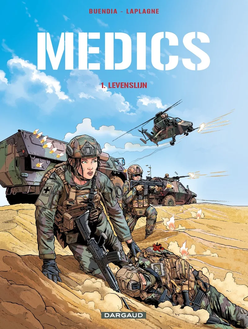 Medics 1 - Levenslijn fra Dargaud – billede af bogen