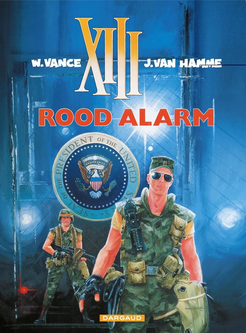 Rood alarm van Dargaud – boekfoto