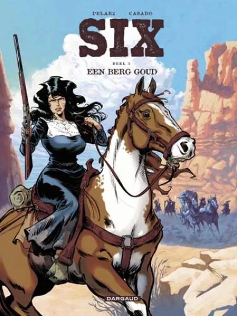 Six 2 - Een berg goud von Dargaud – Buchfoto