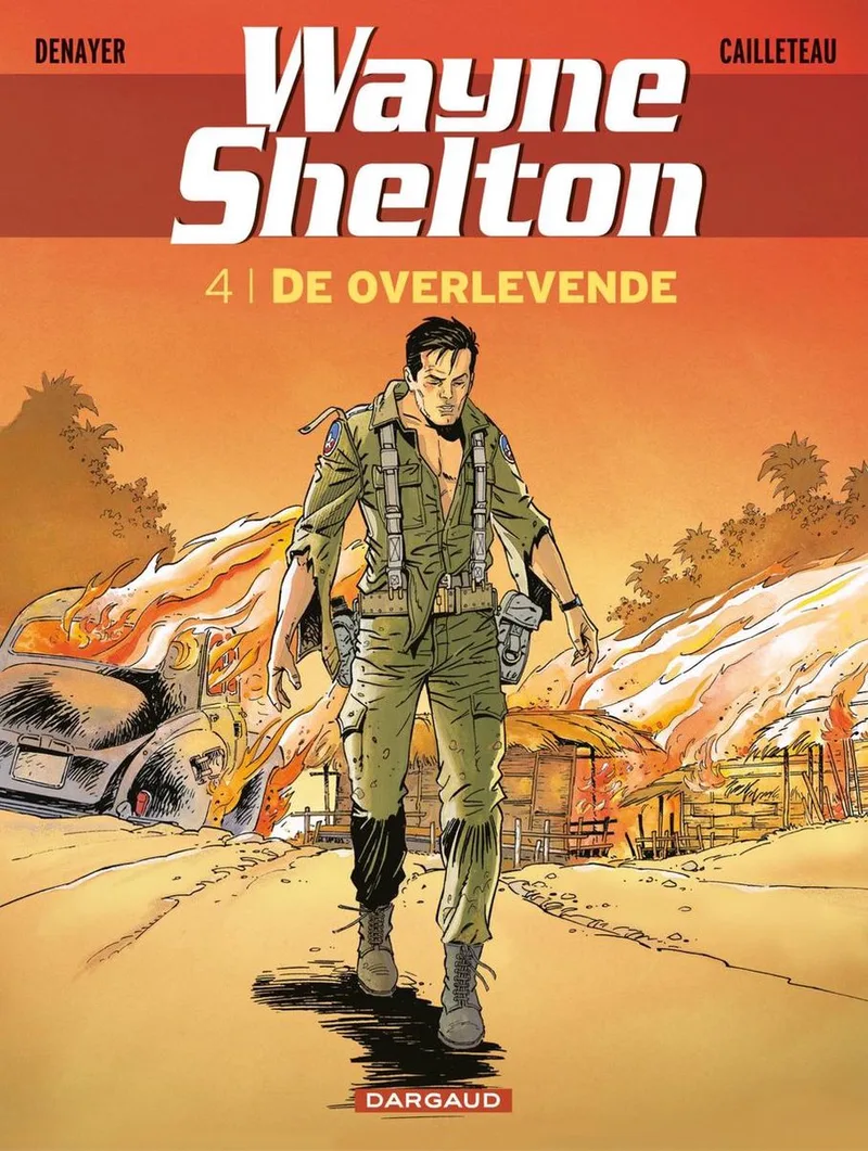 Wayne Shelton 4 - De Overlevende von Dargaud – Buchfoto