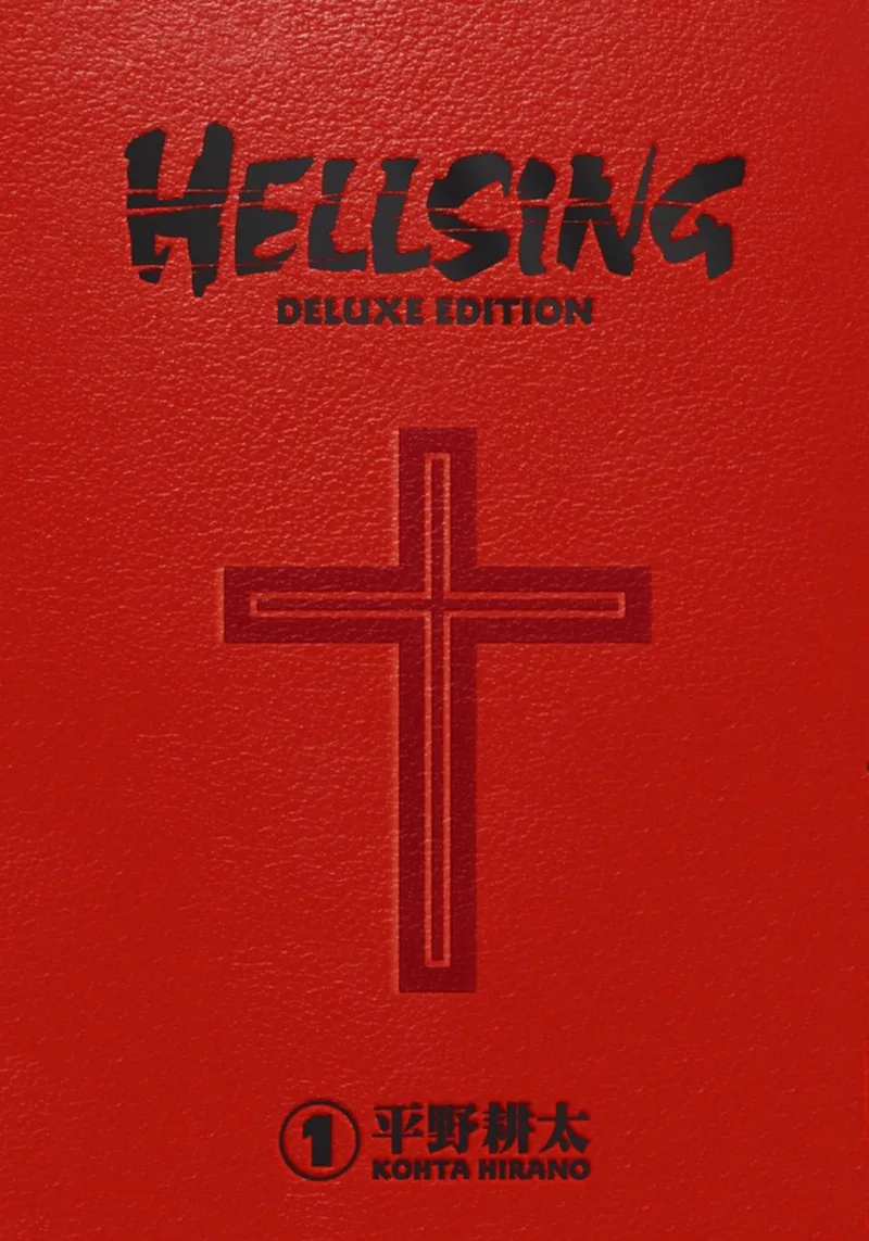 Hellsing Deluxe Volume 1 von Dark Horse Comics – Buchfoto