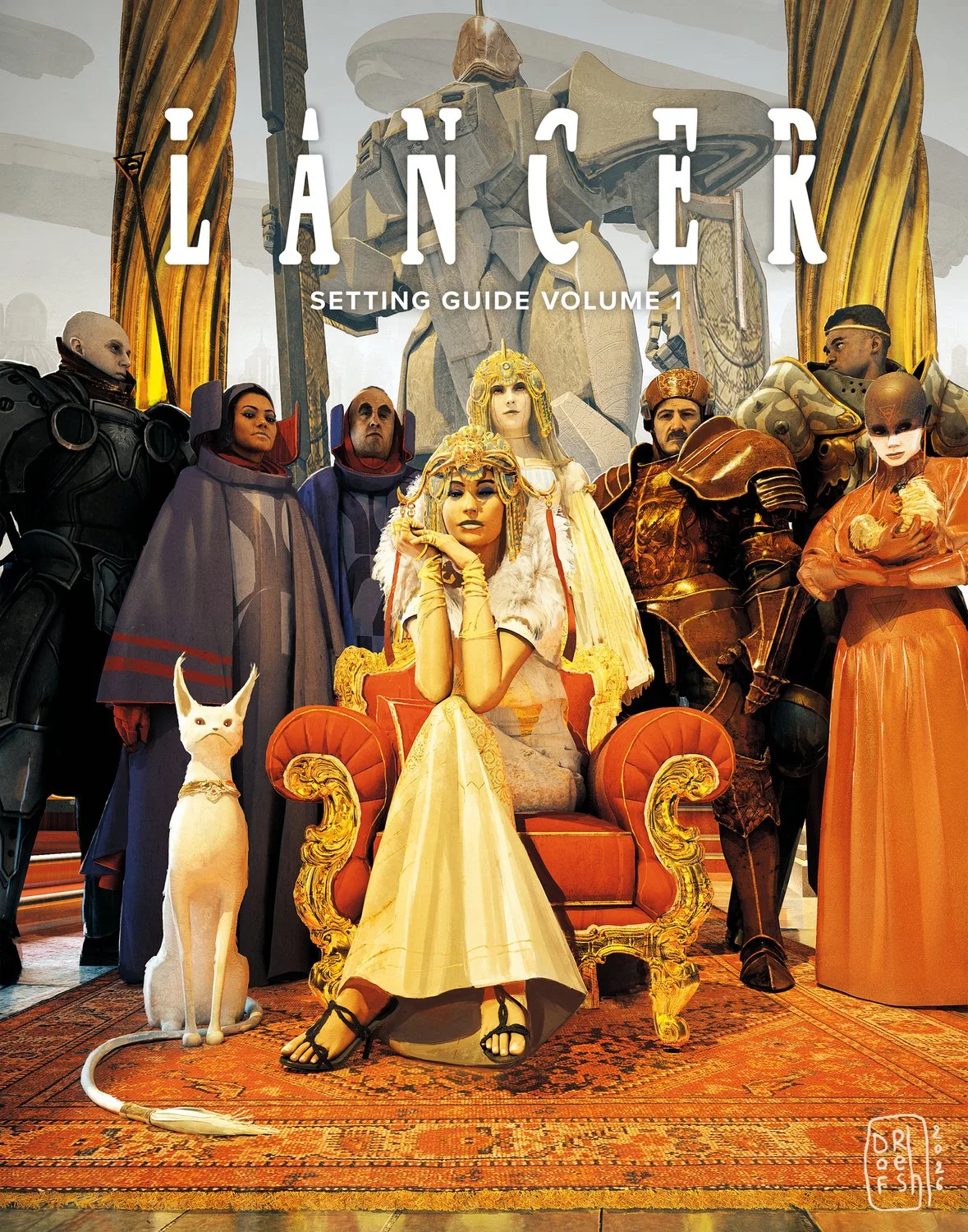 LANCER: Setting Guide Volume 1 von Dark Horse Comics – Buchfoto