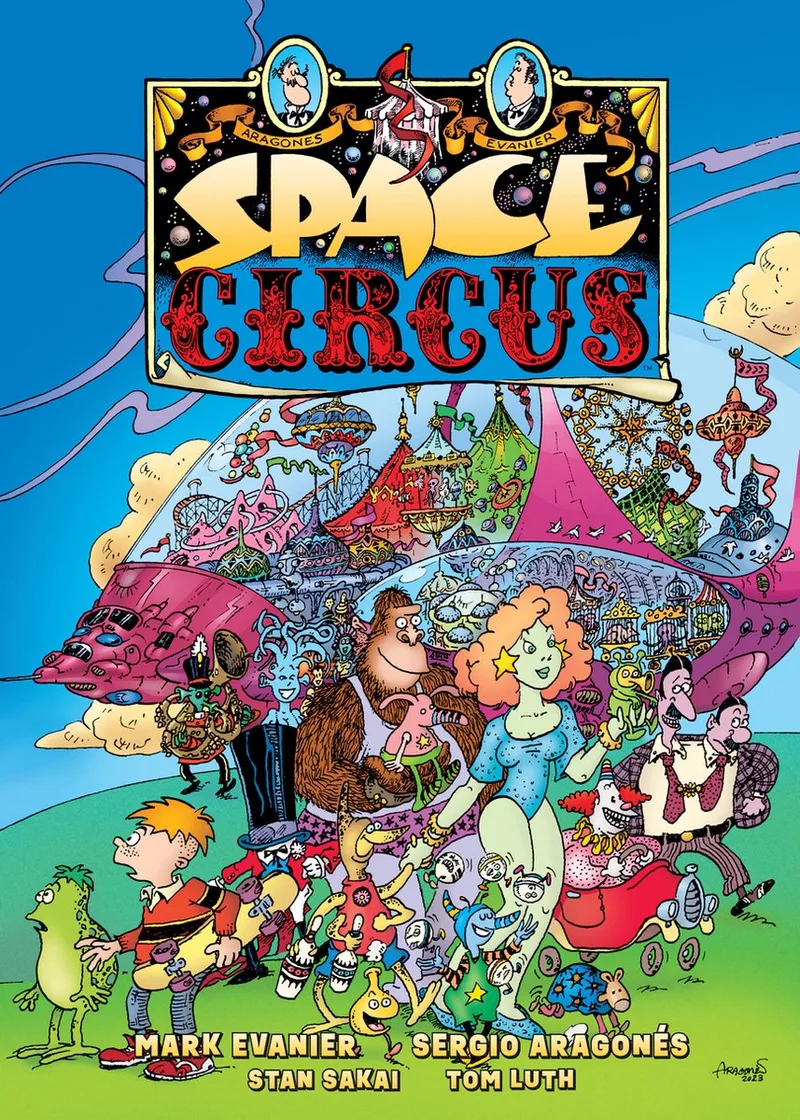 Space Circus fra Dark Horse Comics – billede af bogen