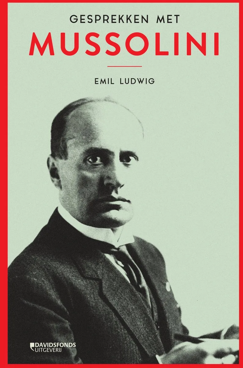 Gesprekken met Mussolini von Davidsfonds – Buchfoto