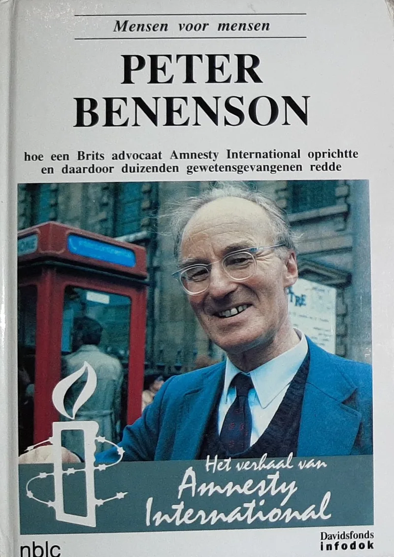 Peter Benenson de Davidsfonds – photo du livre