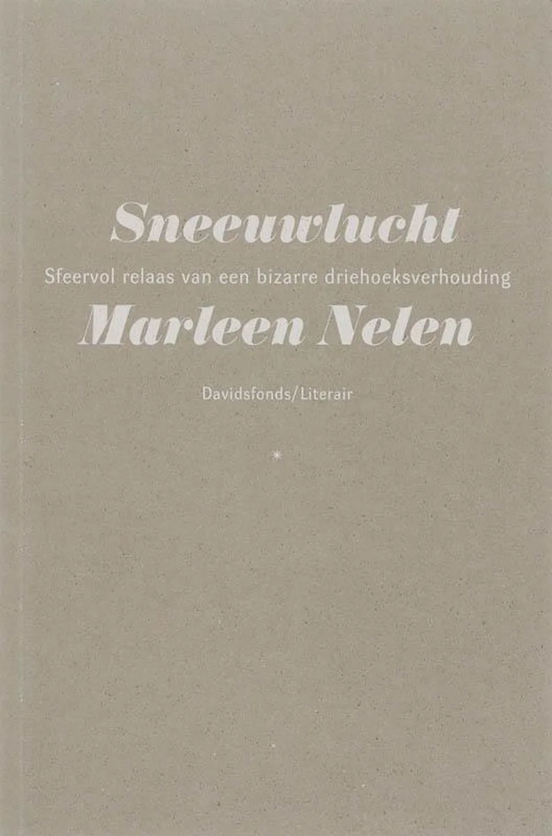 Sneeuwlucht von Davidsfonds – Buchfoto