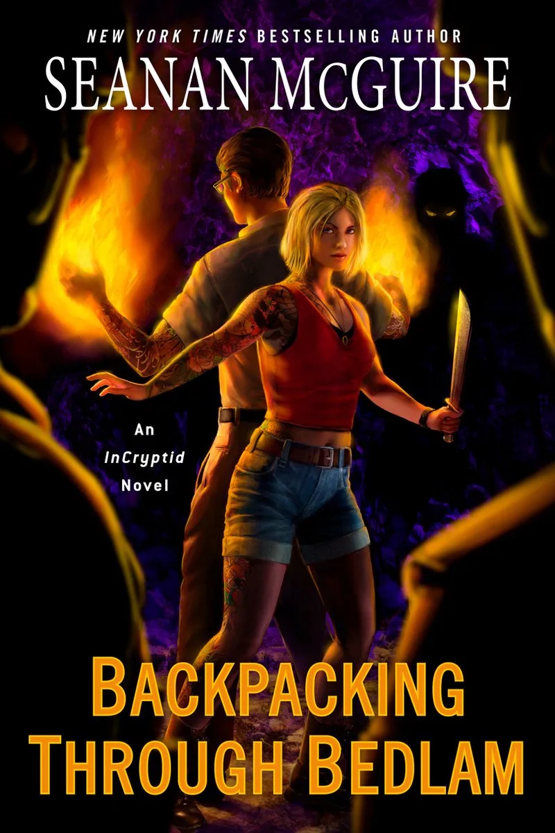 InCryptid- Backpacking through Bedlam von DAW Books – Buchfoto