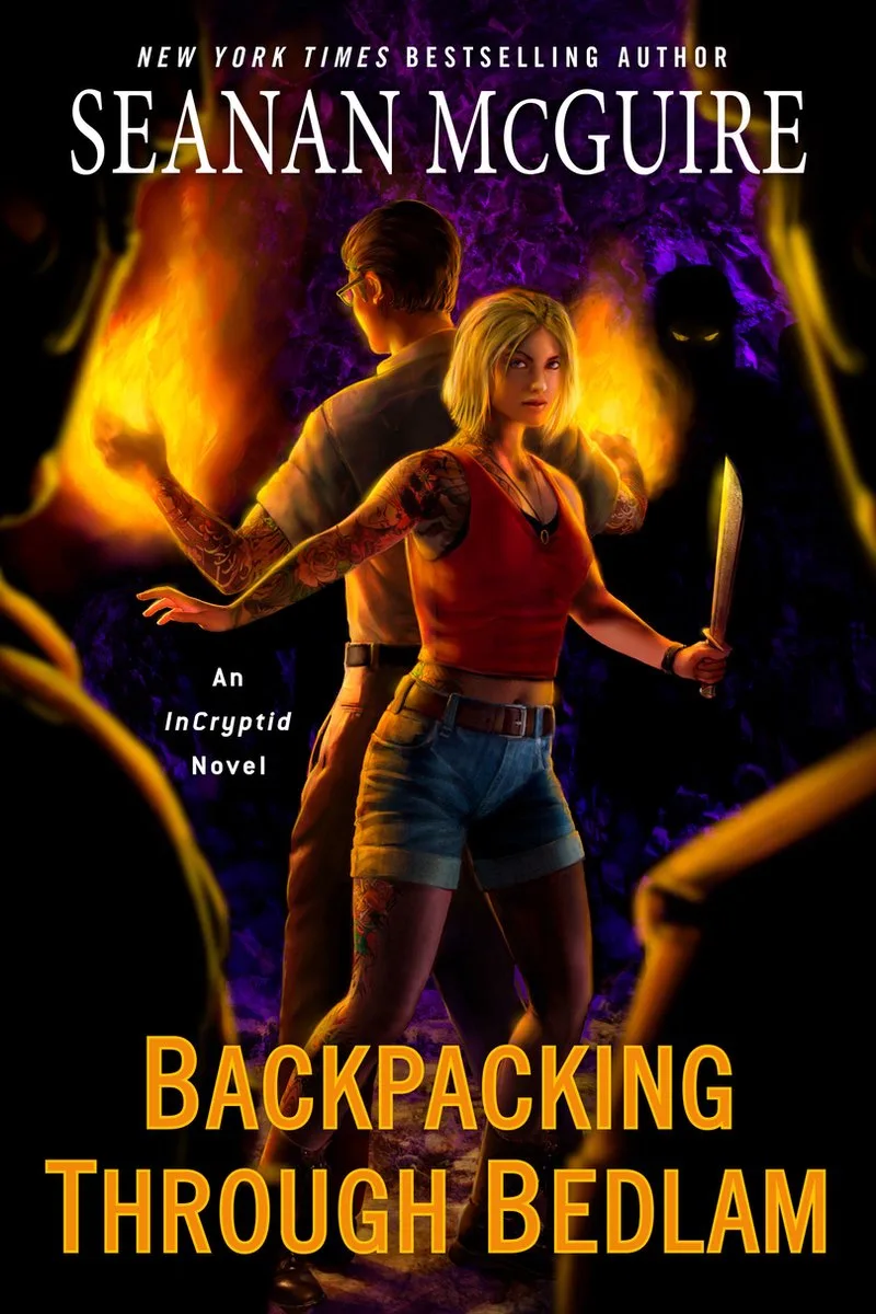 InCryptid- Backpacking through Bedlam von DAW Books – Buchfoto