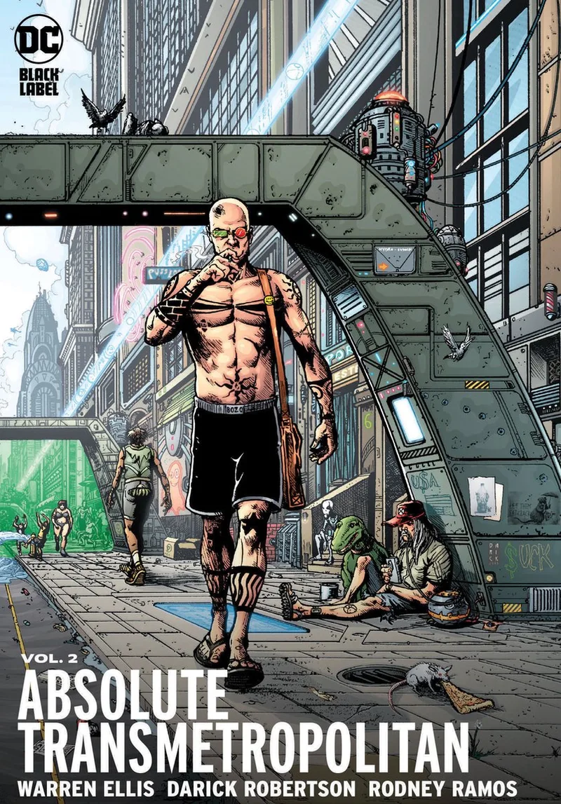 Absolute Transmetropolitan Vol. 2 (New Edition) von DC Comics – Buchfoto