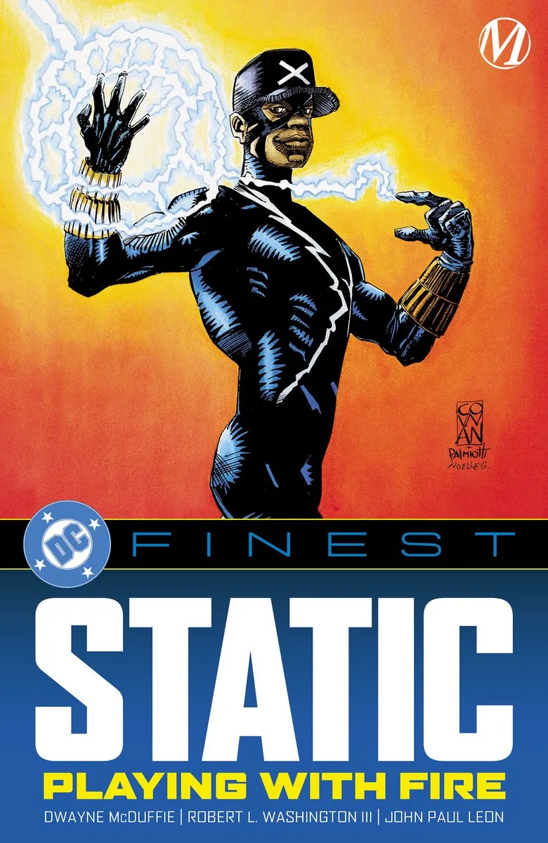DC Finest- DC Finest: Static: Playing with Fire von DC Comics – Buchfoto