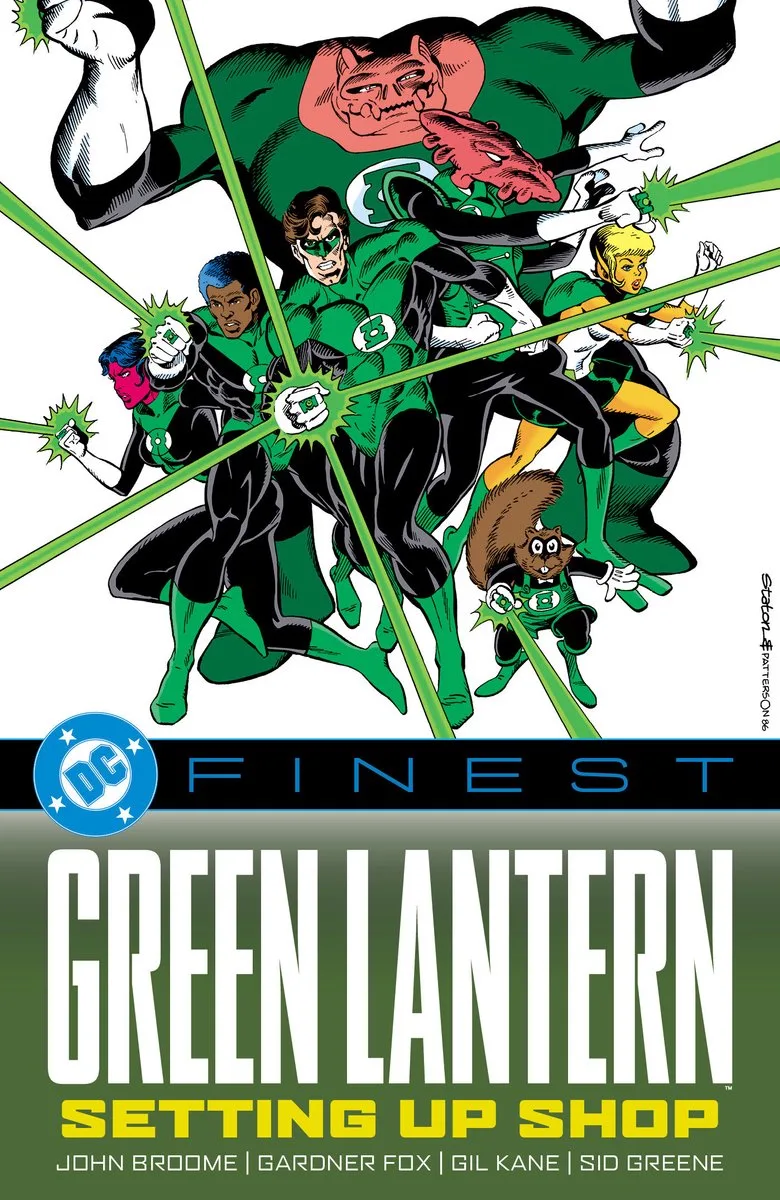 DC Finest: Green Lantern: Setting Up Shop von DC Comics – Buchfoto