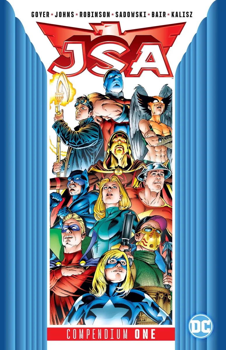 JSA Compendium One von DC Comics – Buchfoto