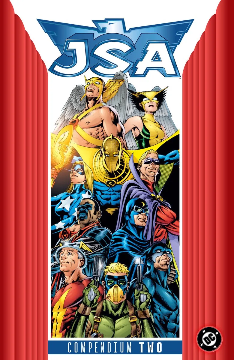 JSA Compendium Two von DC Comics – Buchfoto