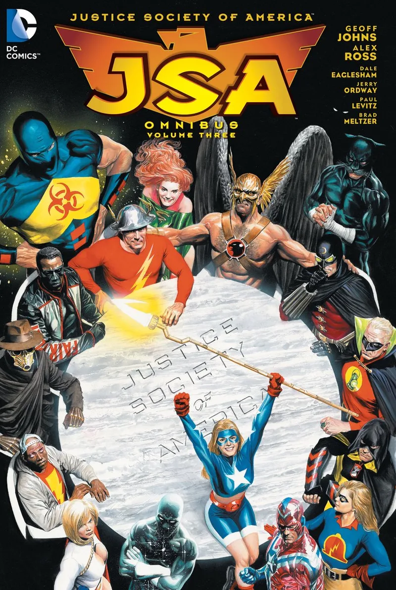 Jsa Omnibus van DC Comics – boekfoto