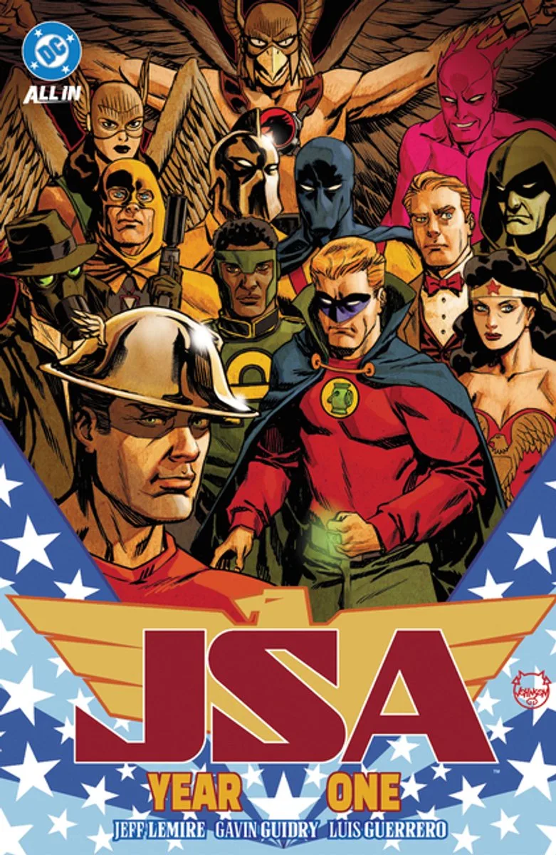 JSA Vol. 3: Year One von DC Comics – Buchfoto